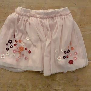 Gymboree tulle pink skirt